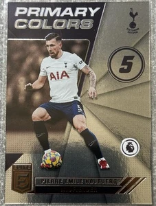 2021-22 Panini Donruss Elite PL Soccer - Pierre Emile Højbjerg "Primary Colors" - Zdjęcie 1 z 2