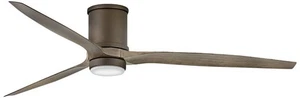 72" Hinkley Hover Matte Bronze Wet-Rated LED Hugger Smart Ceiling Fan - Picture 1 of 1
