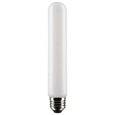 Satco 8w T9 LED 2700K Medium Base Frosted Dimmable - 40w equiv - Image 1 of 3