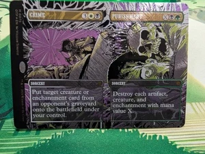 MTG Crime Punishment 075 Textured Foil Outlaws of Thunder Junction MTG Karte - Bild 1 von 2