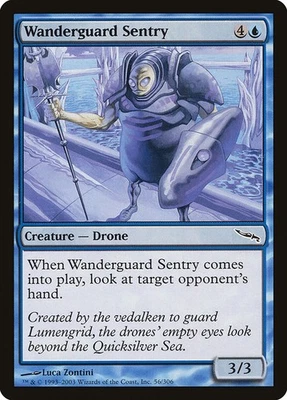 (4x) WANDERGUARD SENTRY - Mirrodin – MTG Magic the Gathering Card - Common - Image 1 of 4