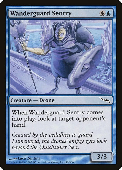(4x) WANDERGUARD SENTRY - Mirrodin – MTG Magic the Gathering Card - Common - Image 1 of 4