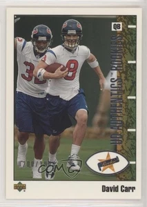 2002 UD Authentics Rookies /1000 David Carr #113 Rookie RC - Picture 1 of 3