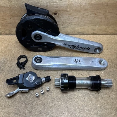 Truvativ Hammerschmidt FR 175mm 2 Speed Crankset w/ Bottom Bracket & X9 Shifter - Image 1 of 4