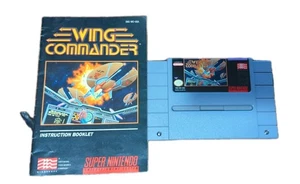 Wing Commander SNES 1992 With Manual Super Nintendo - Picture 1 of 6