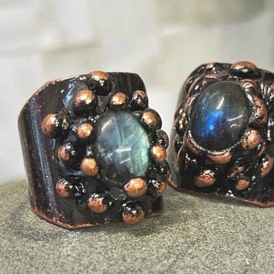 Copper Labradorite Ring - Image 1 of 4