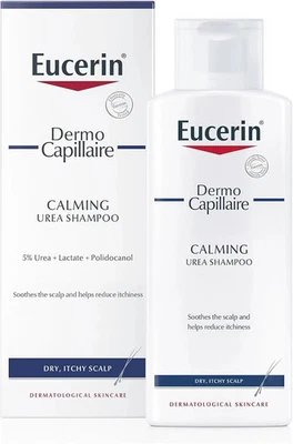 Eucerin Dermo Capillaire Calming Urea Shampoo 250ML For Dry & Itchy Scalp