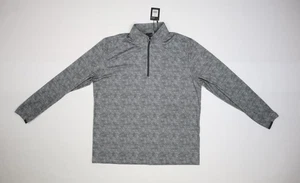 Pullover Dunning Golf Cuarto Cremallera Para Hombre XL Gris Rendimiento Elástico D7F23K552 - Imagen 1 de 12