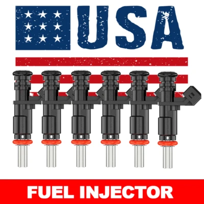 6x Inyector de combustible Chusyray nuevo para BMW X5 L6 2007 2008 2009 2010 3,0 L 7531634 Foto 1 de 4