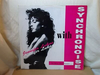 Jennifer Lukas (With Synchronoise):  No More Mind Games  orig Italo Disco 12" - Image 1 of 4