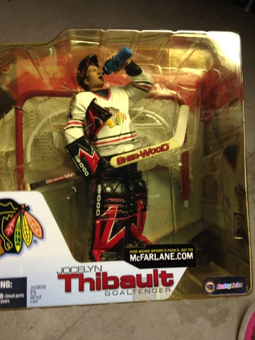 McFarlane NHL unopened NIP JOCELYN THIBAULT BLACKHAWKS SERIES 4 Cover