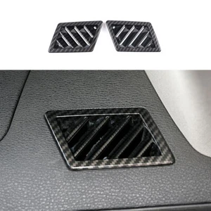 For BMW X3 E83 2006-2010 ABS Carbon Fiber Dashboard Upper Air Outlet Vent Trim - Picture 1 of 9