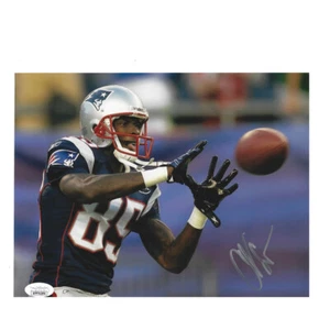 NFL New England Patriots Chad Ochocinco #85 8X10 autógrafo firmado fotografía foto - Imagen 1 de 2