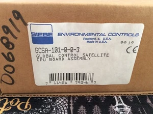 SIEBE, BARBER-COLMAN GCSA-101-0-0-3 GLOBAL CONTROL BOARD CPU ASSEMBLY Sealed New - Picture 1 of 1