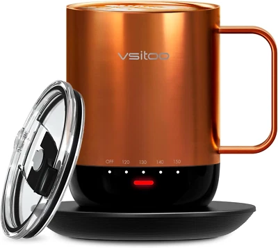 S3 Pro+ Temperature Control Self Heating Smart Mug 14 Oz, Improved Design,Smart - Image 1 of 4