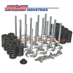 New Z28 Springs, 2.02" & 1.6" Stainless Steel Valve Kit sb Chevy 400 350 327 - Picture 1 of 4