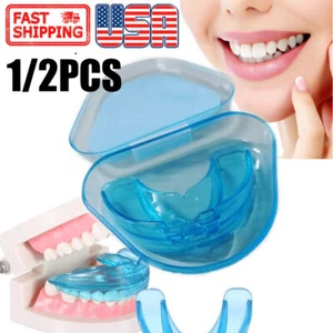 Silicone Dental Mouth Guard Bruxism Guard Night Teeth Tooth Grinding Sleep Aid - Picture 1 of 11