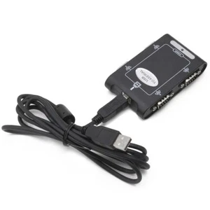 Convertisseur USB 4 PORTS RS-232 RS232 - CHIPSET MOSCHIP - XP VISTA SEVEN 8 10 - Imagen 1 de 4