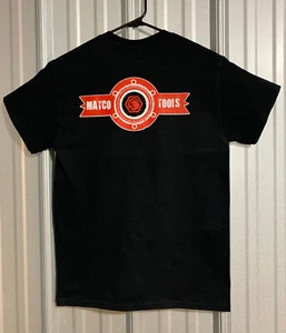 NEW MATCO TOOLS Lug & Hub Short Sleeve T-Shirt - Black w/Red Logo - Small - Picture 1 of 3