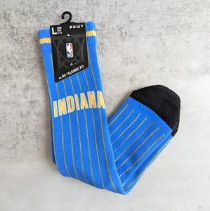 NBA Indiana Pacers Men's Crew Socks, Sz 6-12 NEW - Picture 1 of 5