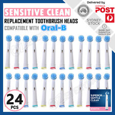 Sensitive Clean Oral-B Toothbrush Compatible Replacement Brush Heads X 4pcs