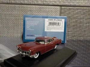 Lincoln Continental MK2 - 1956 Dark Red, Diecast 1/87 87lc56005 - Picture 1 of 4