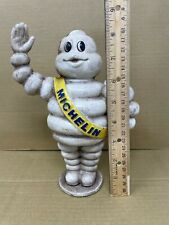 Michelin Tire Guy Man Figure Piggy Bank in Antiqued Cast Iron