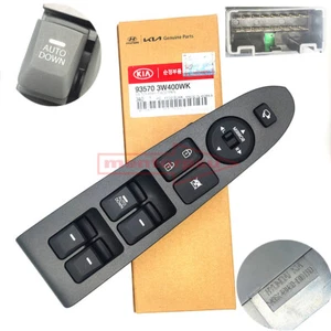 GENUINE NEW Main Power Window Switch LH for 2011-2014 KIA Sportage 935703W400WK - Picture 1 of 9