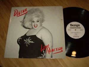 DIVINE *UK Press 12" MAXI SINGLE ' LOVE REACTION ' 1983 VGC+ - Picture 1 of 2