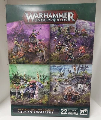 Warhammer Underworlds GITZ AND GOLIATHS single models - Immagine 1 di 2
