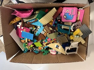 LEGO BULK LOT 9.5  POUNDS MIXED GENUINE LEGO PARTS & PIECES #1 - Picture 1 of 13