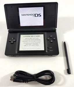 Console Nintendo DS Lite Noire avec Stylet et Chargeur USB  sui - Picture 1 of 3