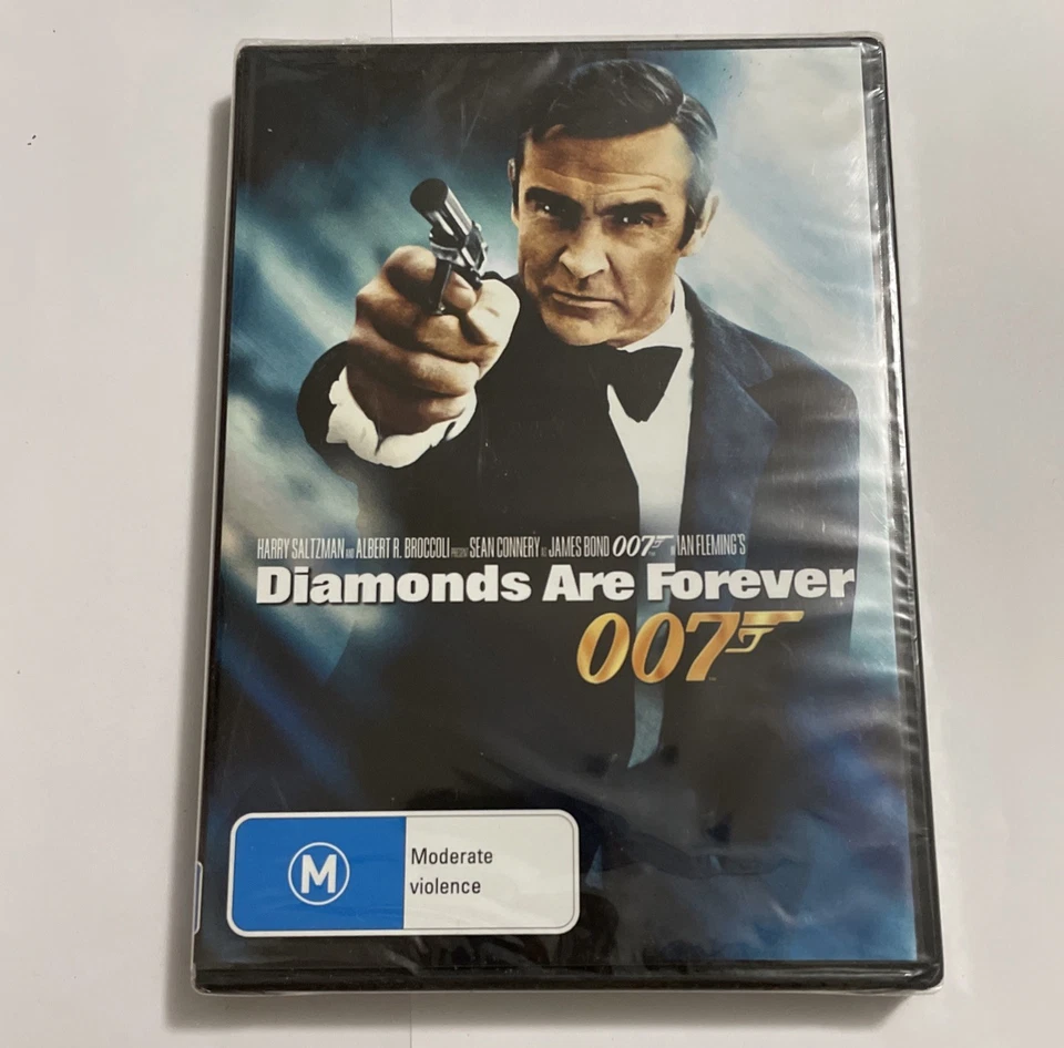Diamonds Are Forever DVD 007 - SEALED - image 1 of 3