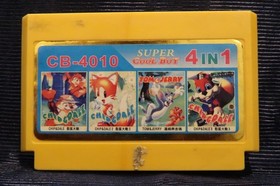 Chip Dale 4IN1 Famiclone Pegasus cartridge 8bit Famicom 60pin Nes Game Dendy 90s