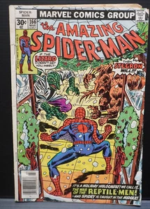 Amazing Spider-Man # 166 ¡Aparición de lagarto! Marvel 1977 - Imagen 1 de 2