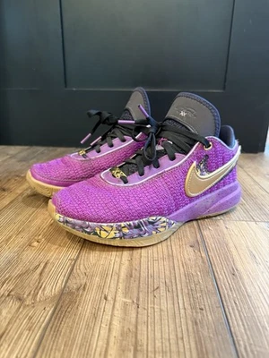 Zapatos de baloncesto talla 5 juveniles Nike LeBron 20 XX rosa diamante colección Foto 1 de 4