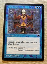 MTG Tempest - TIME WARP - 1997 Magic the Gathering - Rare Sorcery