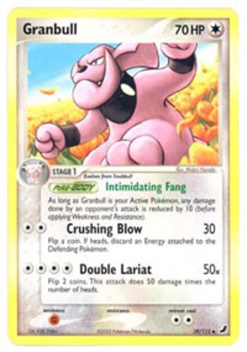 Pokemon - Granbull - 39/115 - Uncommon - EX Unseen Forces - NM - Image 1 of 1