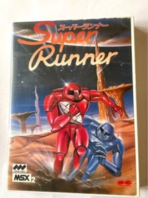 MSX2 SOFT "SUPER RUNNER" Boxed Tested Free Shipping from Japan 1252-2