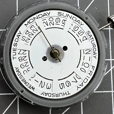 Movimiento mecánico automático Tianjin Seagull T16 día fecha esfera blanca Foto 1 de 4