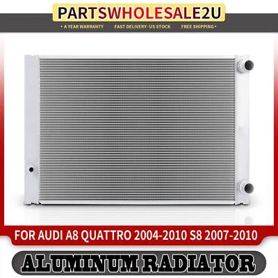 Radiador nuevo para Audi A8 Quattro 2004-2010 S8 2007 2008-2010 4,2 L 5,2 L 6,0 L AMT Foto 1 de 4