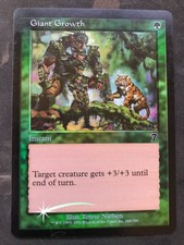 Giant Growth - 7th Edition FOIL - SP Slight Play - English MtG Magic