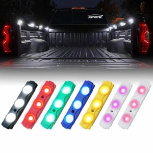 8 Pods LED Rock Lights Kit Underglow Car Truck Bed Lighting Neon Light Strips - Picture 1 of 20