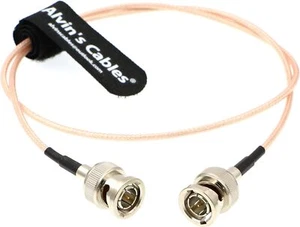 Cable HD SDI Video BNC Macho 3G RG179 para Salida de Video BMCC Cámara Blackmagic 1M - Imagen 1 de 3