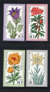 Alemania 1975 Alpine Flowers Sc B521-B524 montado sin montar o nunca montado - Imagen 1 de 1