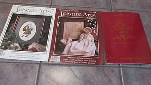 Leisure Arts The Magazine 2 issues 1992/1990 /Treasury of Alphabets Cross Stitch - Picture 1 of 6