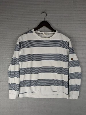 Roxy Sudadera Talla Pequeña Algodón Rayas Surf Skate Foto 1 de 4