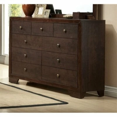 ACME Madison 9 Drawer Dresser in Espresso - Image 1 of 2