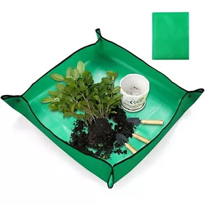 39.4'' x 39.4'' Garden Mat for Potting Plants PE Plant Repotting Mat Waterpro... - Picture 1 of 7