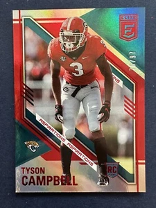 Tyson Campbell 2021 Panini Donruss Elite Rookies Aspirations /97 #148 Rookie RC - Bild 1 von 3